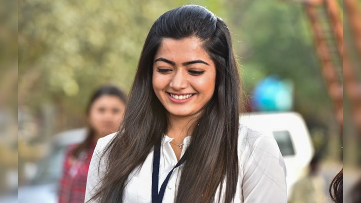 Rashmika Mandanna looks adorable for Goodbye’s trailer launch event, meets fans