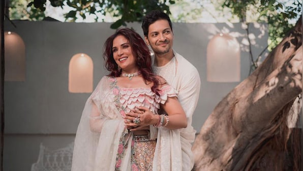Bride-to-be Richa Chadha wishes 'Mohabbat Mubarak' to groom-to-be Ali Fazal as their wedding celebrations begin