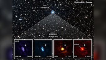 NASA's James Webb telescope captures its first image of exoplanet