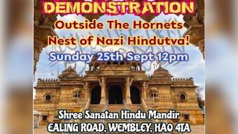 Hindus Under Attack In UK: After Leicester, Birmingham now Islamist jihadists target Wembley temple