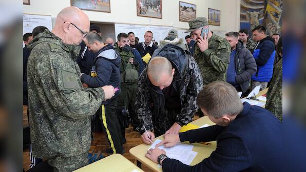 Man shoots Russian officer at military draft centre as Kremlin admits 'errors' in partial mobilisation announcement