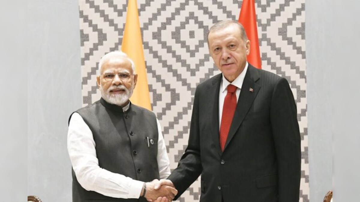 SCO meet: PM Modi holds bilateral talks with Turkish president Erdogan on the sidelines of summit in Samarkand