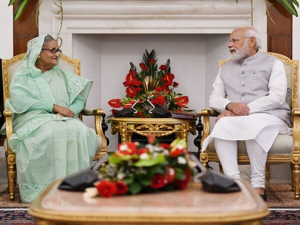 India & Bangladesh ink seven MoUs as PM Modi meets Bangladeshi counterpart Sheikh Hasina in Delhi India & Bangladesh ink seven MoUs as PM Modi meets Bangladeshi counterpart Sheikh Hasina in Delhi