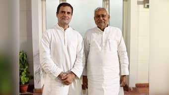 'No intention to become PM candidate,' says Nitish Kumar as he meets Rahul Gandhi in Delhi