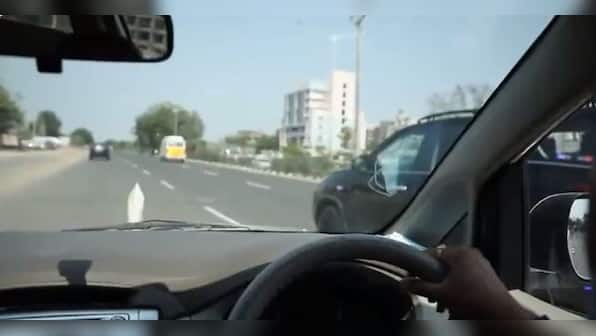 WATCH: PM Modi's carcade stops to make way for ambulance en route to Gandhinagar