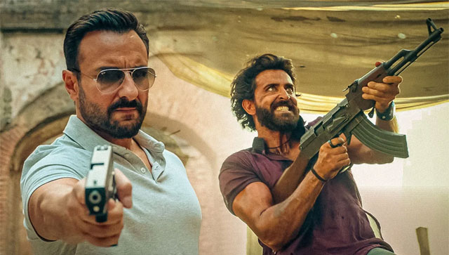 Saif Ali Khan on working with Hrithik Roshan and doing two-hero films: I don't shy away from my insecurity Saif Ali Khan on working with Hrithik Roshan and doing two-hero films: I don't shy away from my insecurity