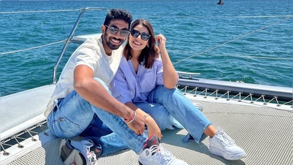 Jasprit Bumrah’s wife Sanjana Ganesan furious with trolls against Arshdeep Singh
