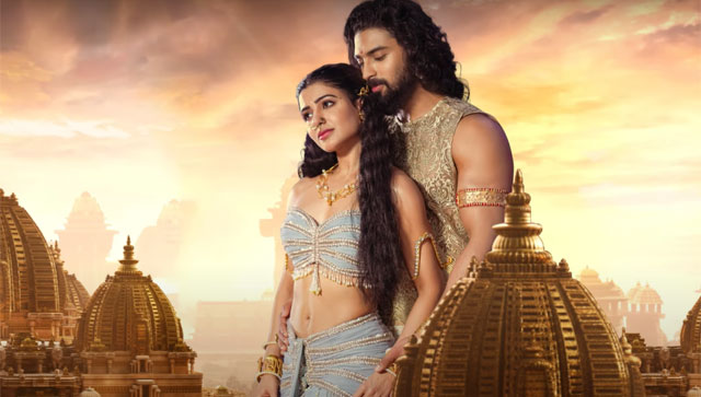 Samantha Ruth Prabhu and Dev Mohan-starrer Shaakuntalam's motion poster out; film to release on November 4 Samantha Ruth Prabhu and Dev Mohan-starrer Shaakuntalam's motion poster out; film to release on November 4