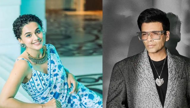 Karan Johar: 'Will request Taapsee Pannu to come on Koffee With Karan, will be sad if she declines' Karan Johar: 'Will request Taapsee Pannu to come on Koffee With Karan, will be sad if she declines'