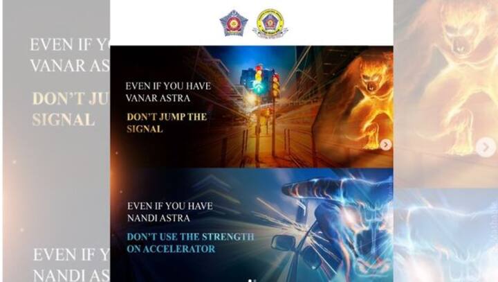 Mumbai Police spreads traffic awareness through 'Brahmastra' twist, Alia Bhatt reacts