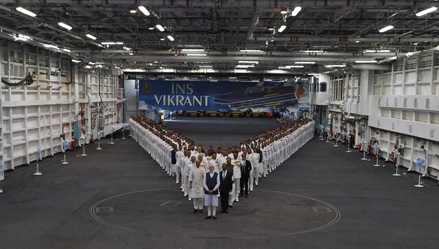 India's indigenous aircraft carrier INS Vikrant boasts of many firsts India's indigenous aircraft carrier INS Vikrant boasts of many firsts