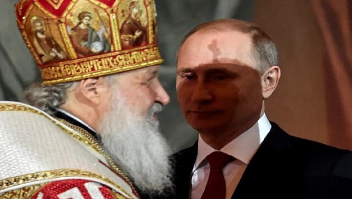 Divine Right: Head of Russian Orthodox Church says Vladimir Putin's reign over Russia is mandated by God