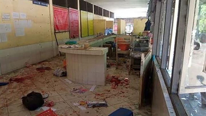 Myanmar: Bomb blasts outside Yangon prison kill eight, 18 injured