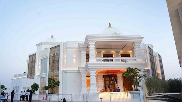 16 deities, 3D-printed lotus, distinctive Arabian look: Inside Dubai's new Hindu temple set for grand opening today