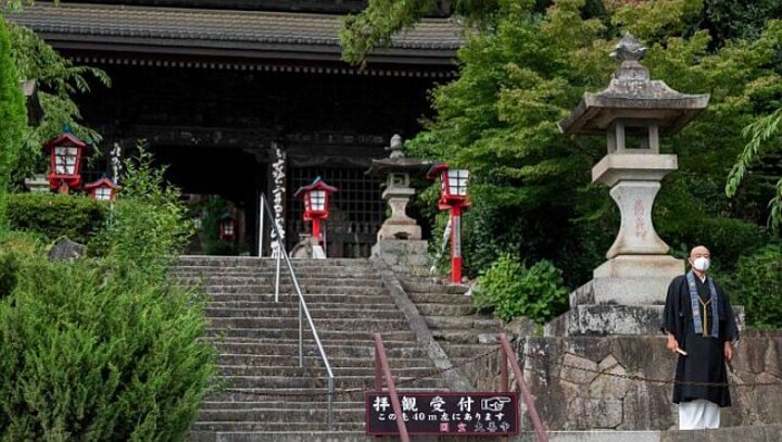 ‘It's good karma’: Why wine is given as offering in Japan’s Buddhist ‘grape temple’