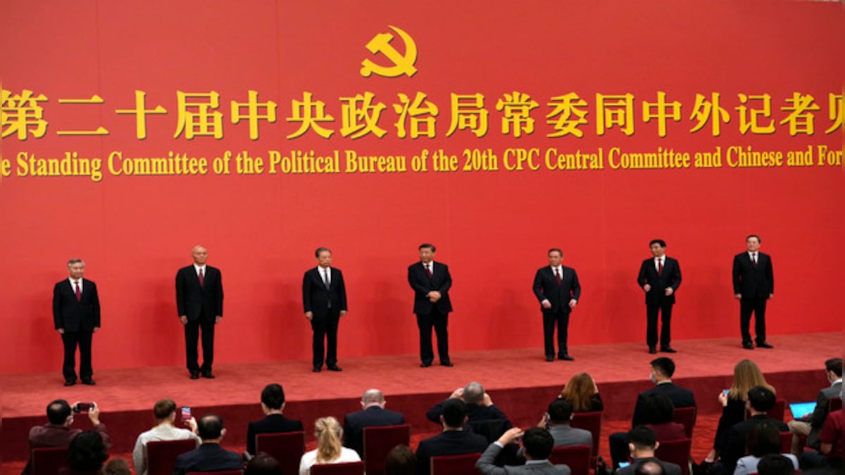 A look at the seven men making up Communist Party of China's all-powerful Politburo Standing Committee