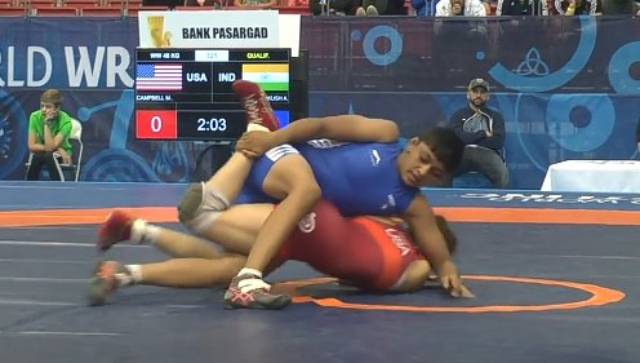 U-23 World Wrestling Championships: Ankush bags silver in women's freestyle; Vikas, Nitesh win bronze in Greco Roman U-23 World Wrestling Championships: Ankush bags silver in women's freestyle; Vikas, Nitesh win bronze in Greco Roman