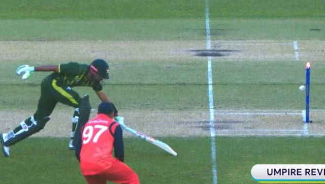 Pakistan vs Netherlands T20 World Cup: Roelof van der Merwe runs out Babar Azam with stunning direct hit; watch video Pakistan vs Netherlands T20 World Cup: Roelof van der Merwe runs out Babar Azam with stunning direct hit; watch video