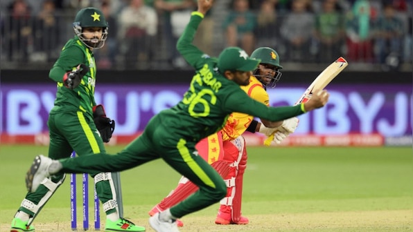 Pakistan vs Zimbabwe, T20 World Cup: Babar's one-handed blinder leaves teammates wide-eyed; watch video