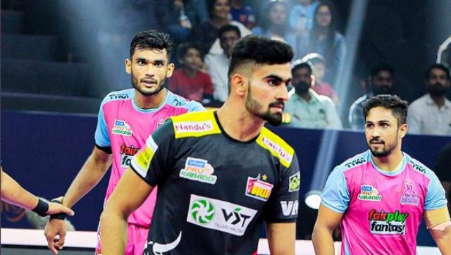 Pro Kabaddi League 2022: Vikash Kandola's Super Raid hands Bengaluru Bulls win over Jaipur Pink Panthers Pro Kabaddi League 2022: Vikash Kandola's Super Raid hands Bengaluru Bulls win over Jaipur Pink Panthers