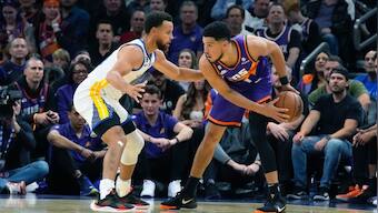 NBA: Devin Booker leads Suns past Warriors 134-105; Klay Thompson ejected