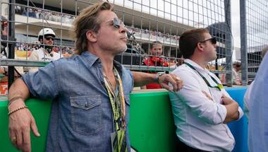 Brad Pitt sends note to F1 presenter Martin Brundle, explains grid walk snub