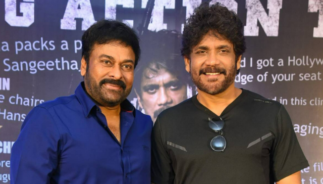 Telugu Superstars Chiranjeevi, Nagarjuna battle it out on Wednesday Telugu Superstars Chiranjeevi, Nagarjuna battle it out on Wednesday