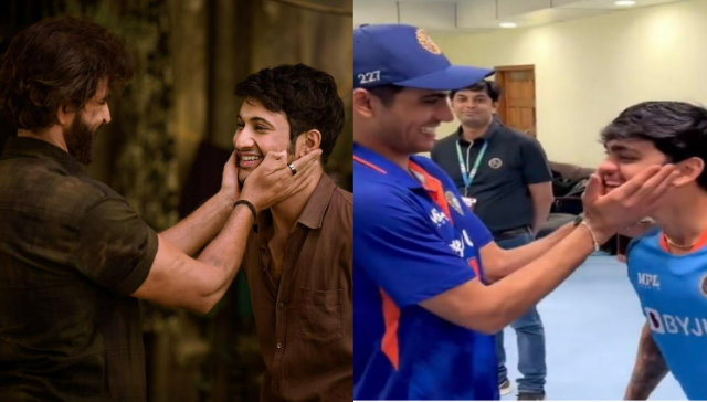 Shubhman Gill takes inspiration from Hrithik Roshan's Vedha as he praises Ishan Kishan; Check out Vedha's epic reaction! Shubhman Gill takes inspiration from Hrithik Roshan's Vedha as he praises Ishan Kishan; Check out Vedha's epic reaction!