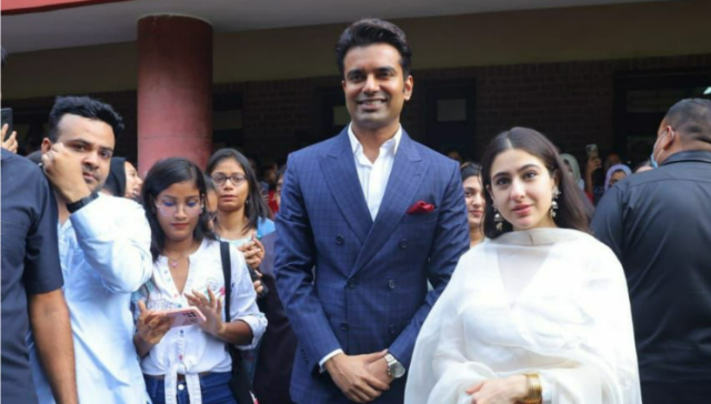 Sara Ali Khan joins 'No Shame Movement' with IAS officer & actor Abhishek Singh Sara Ali Khan joins 'No Shame Movement' with IAS officer & actor Abhishek Singh