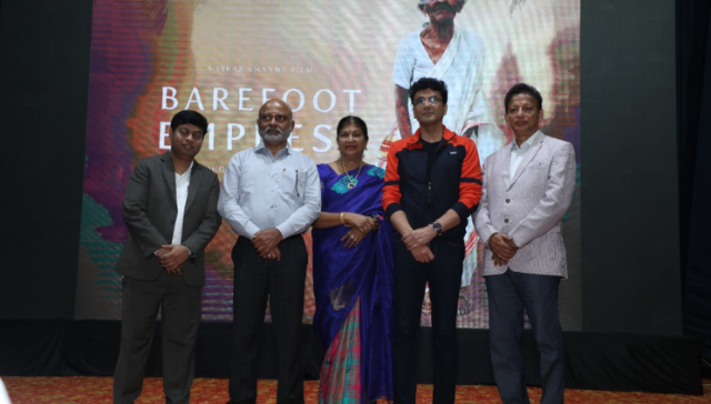 Vikas Khanna unveils the poster of his upcoming documentary Barefoot Empress based on Karthyayani Amma’s journey Vikas Khanna unveils the poster of his upcoming documentary Barefoot Empress based on Karthyayani Amma’s journey
