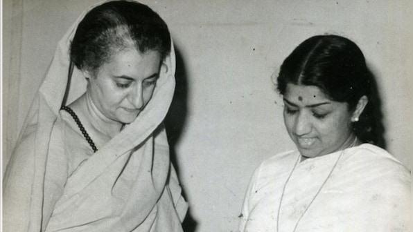 When Mrs Indira Gandhi introduced Lata Mangeshkar to her two little ...