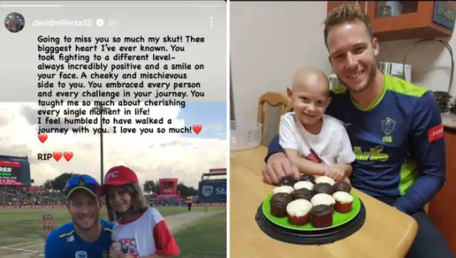 'RIP my little rockstar': David Miller loses someone close battling cancer ahead of India vs South Africa 2nd ODI 'RIP my little rockstar': David Miller loses someone close battling cancer ahead of India vs South Africa 2nd ODI