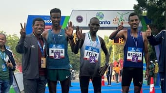 Delhi Half Marathon: Ethiopia's Regasa,Kenya's Cheptai claim men's and women's titles; Sable fastest Indian