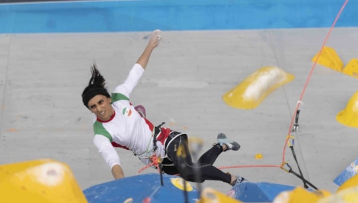 Iran's Elnaz Rekabi latest female athlete at risk in her home country