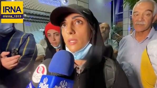 Iran Olympic chief says climber Elnaz Rekabi won’t be punished for competing without headscarf