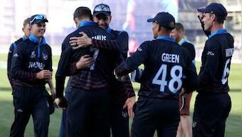 T20 World Cup: 'It has been a historic day for us,' says Namibia skipper Gerhard Erasmus after victory over Sri Lanka