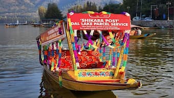 Explained: The 'Shikara Post' service for people living on Dal Lake