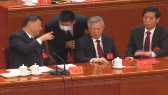 Xi Jinping exposed? New video shows why China’s ex-president Hu Jintao was ‘led out’ of party congress Xi Jinping exposed? New video shows why China’s ex-president Hu Jintao was ‘led out’ of party congress