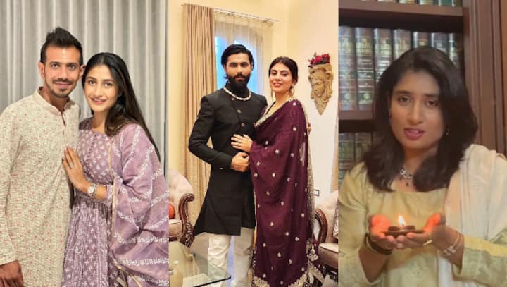 In pictures: 'Wish you love, light, prosperity', India cricketers and former stars celebrate Diwali In pictures: 'Wish you love, light, prosperity', India cricketers and former stars celebrate Diwali