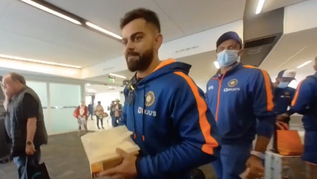T20 World Cup: Team India arrive in Brisbane ahead of warm-up fixtures against Australia, New Zealand T20 World Cup: Team India arrive in Brisbane ahead of warm-up fixtures against Australia, New Zealand
