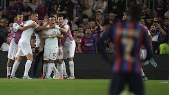 Champions League: Barcelona on brink after Inter Milan draw, Mohamed Salah scores fastest UCL hat-trick