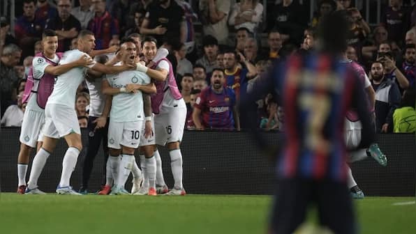 Champions League: Barcelona on brink after Inter Milan draw, Mohamed Salah scores fastest UCL hat-trick