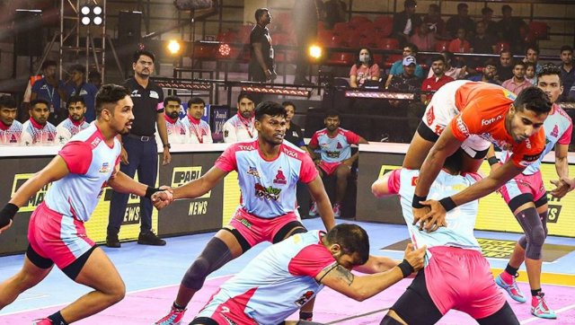 Pro Kabaddi 2022, Highlights: Jaipur Pink Panthers beat U Mumba; Haryana Steelers lose to Patna Pirates