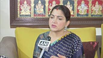 BJP leader Khushbu Sundar hits back at DMK leader for sexist remarks