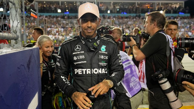 Lewis Hamilton allowed to wear nose piercing, but Mercedes cop $24,500 fine Lewis Hamilton allowed to wear nose piercing, but Mercedes cop $24,500 fine