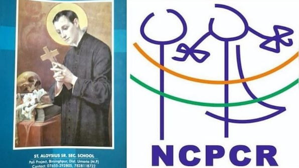 Madhya Pradesh: School book propagates skull worship with cross in hand, NCPCR issues notice