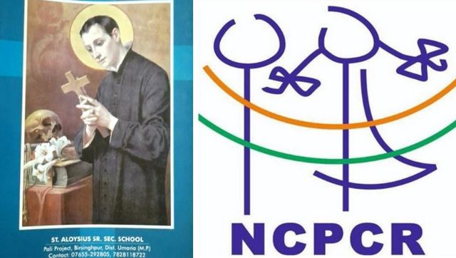 Madhya Pradesh: School book propagates skull worship with cross in hand, NCPCR issues notice Madhya Pradesh: School book propagates skull worship with cross in hand, NCPCR issues notice