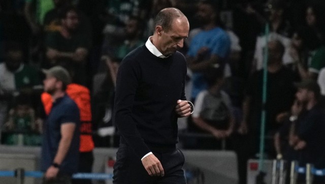 UEFA Champions League: Massimiliano Allegri 'ashamed' as Juventus fall in Israel to edge closer to exit UEFA Champions League: Massimiliano Allegri 'ashamed' as Juventus fall in Israel to edge closer to exit