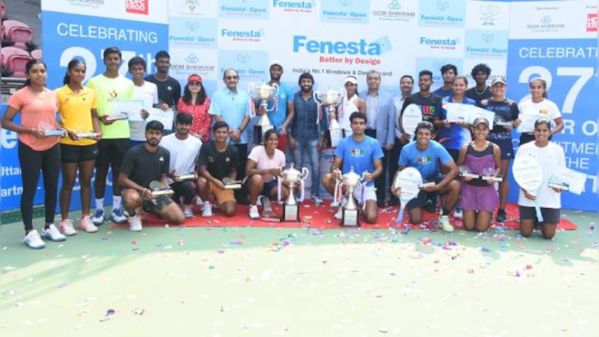 Manish Sureshkumar and Vaidehi Chaudhari win individual titles at Fenesta Open National Tennis Championship