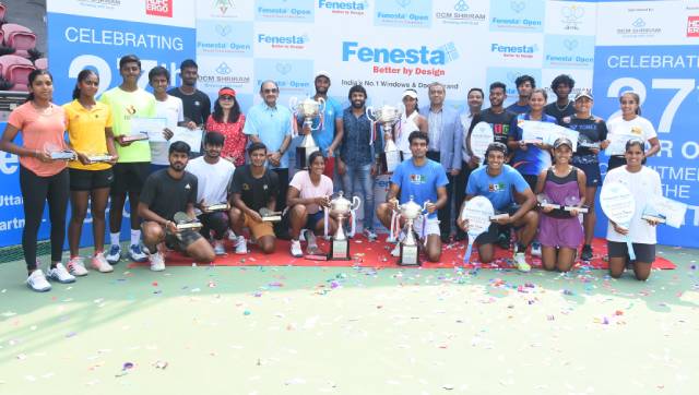 Manish Sureshkumar and Vaidehi Chaudhari win individual titles at Fenesta Open National Tennis Championship Manish Sureshkumar and Vaidehi Chaudhari win individual titles at Fenesta Open National Tennis Championship